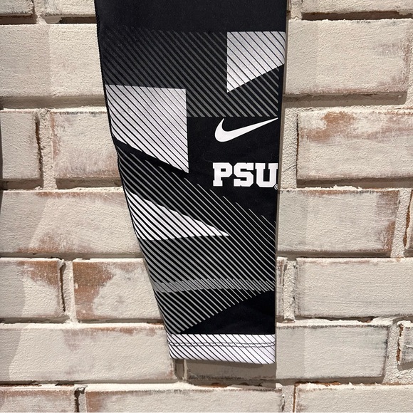 Nike Dri Fit Black PSU Penn State leggings size XL NEW - Picture 2 of 5
